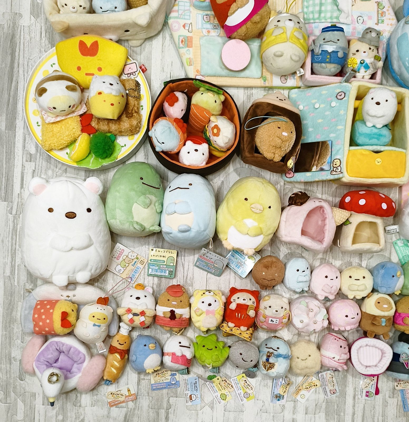 SG084 100体セット すみっコぐらし ぬいぐるみ まとめ売り - メルカリ