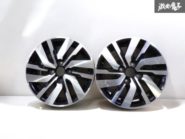 ゆがみなし 即発送 M900A ルーミー 14インチ 5J +35 PCD100 4穴 アルミホイール ホイール 2本 タンク パッソ トール