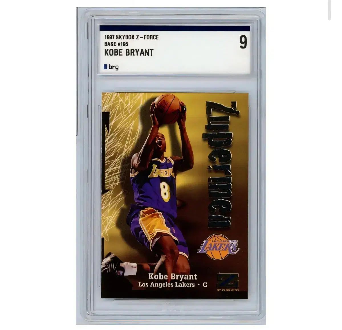 コービー ブライアント 1997 スカイボックス Z FORCE バスケット カード brg 9