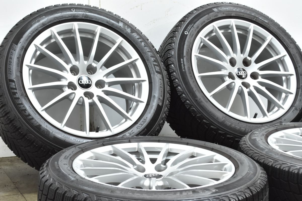 バリ溝 アウディ 8 W A 5 スポーツバック 17 in 7 J 29 PCD 112 ミシュラン X ICE SNOW 225 50 R 品番