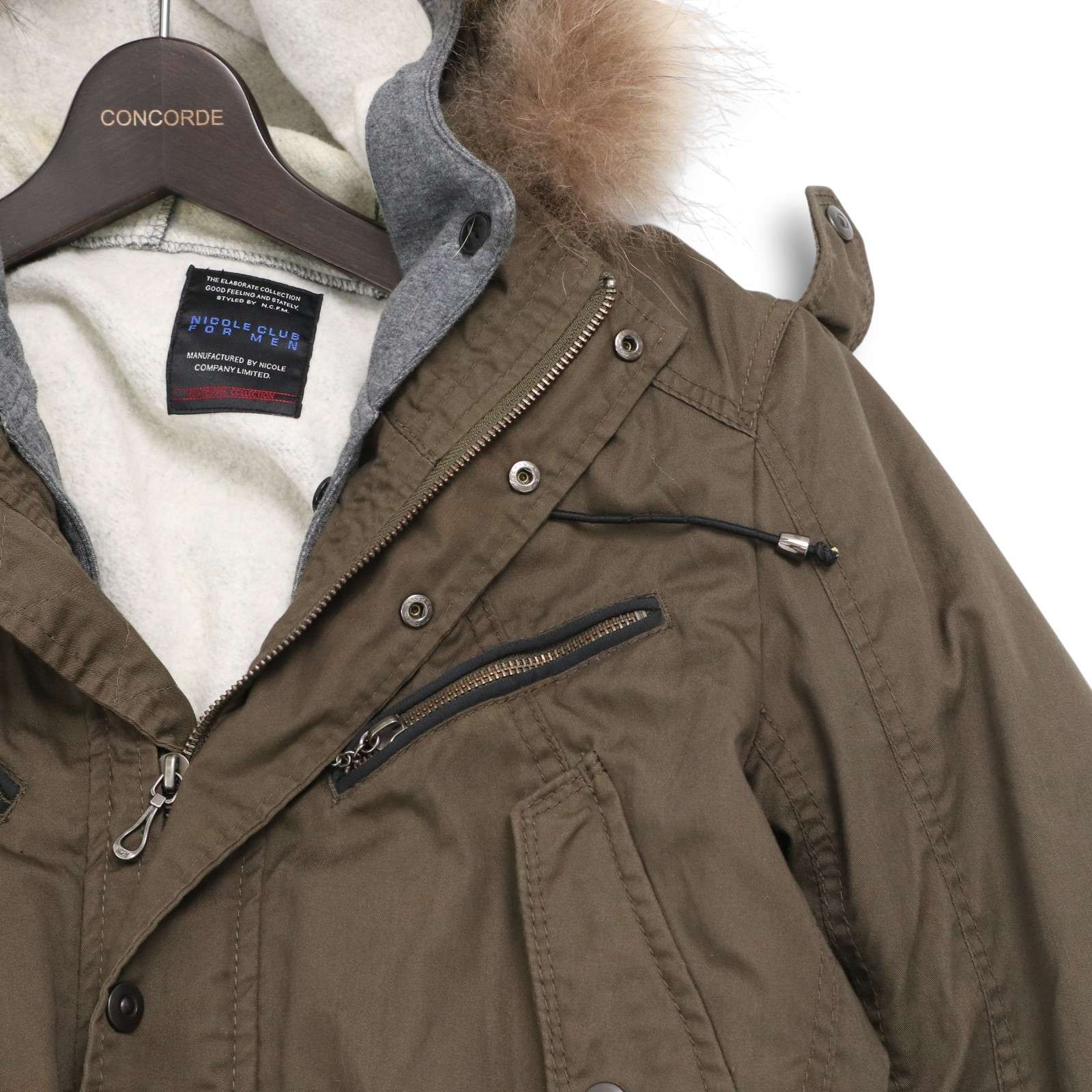 NICOLE CLUB FOR MEN ニコルクラブ フォーメン 裏起毛 ライナー