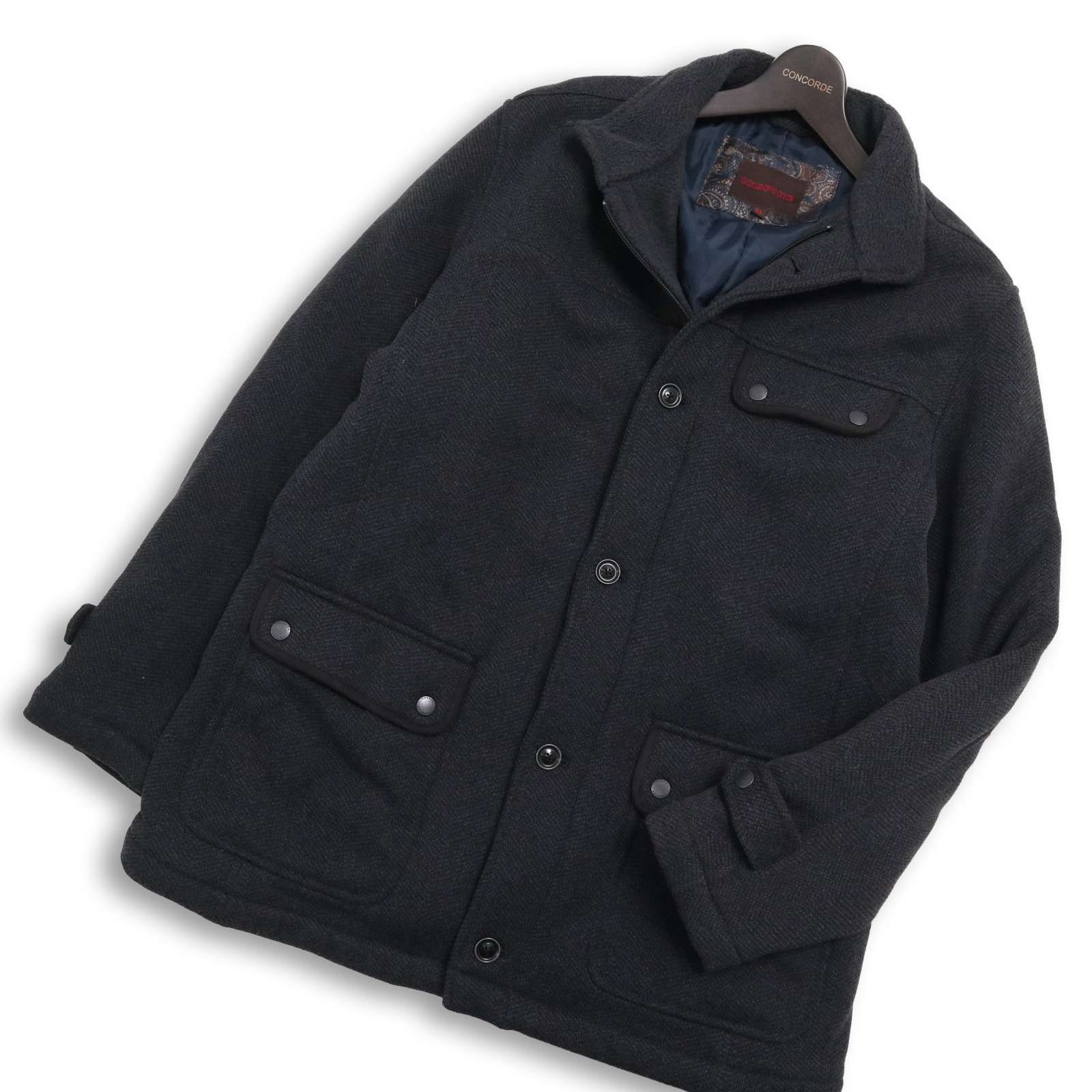 【得価，高品質】 INSPIRE インスパイア 秋冬 中綿★ ジップ ワーク カバーオール ジャケット Sz.LL メンズ 大きいサイズ その他