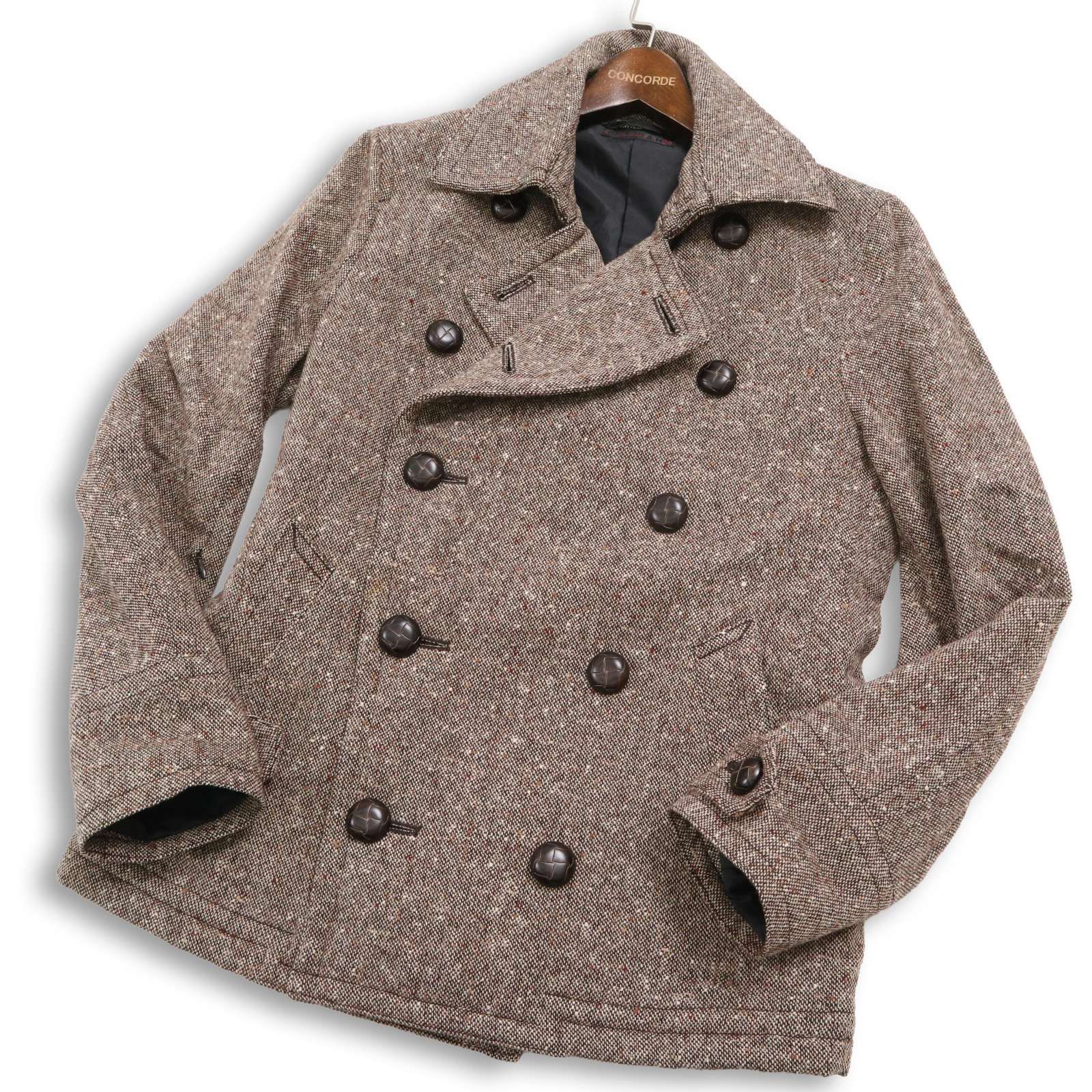 メンズ MORGAN HOMME モルガン オム 秋冬 ウール☆ ツイード ミックス 