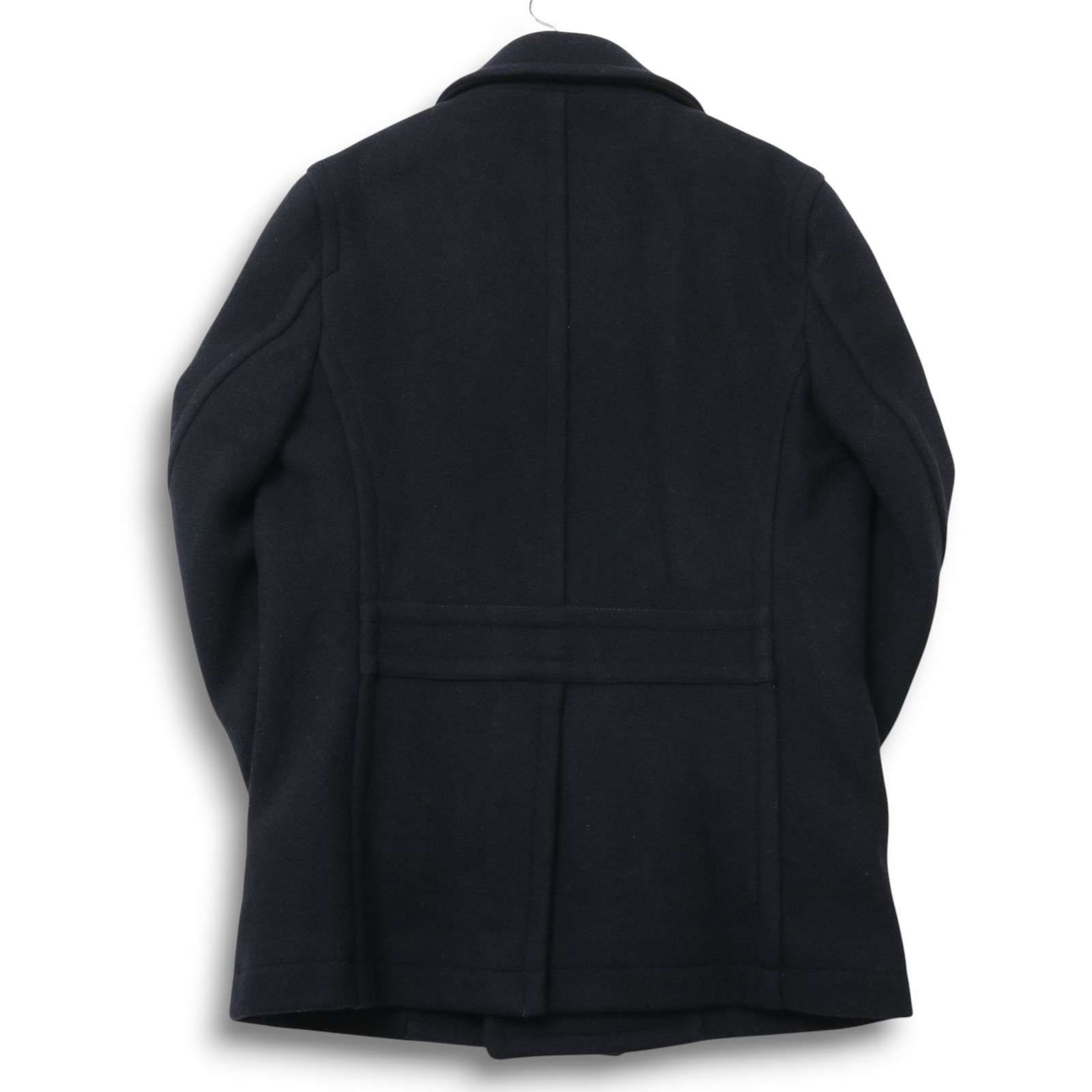 超美品❣️UNITED ARROWS Pコート メルトン ウールコート 紺 S 052-902511260033_1.jpg