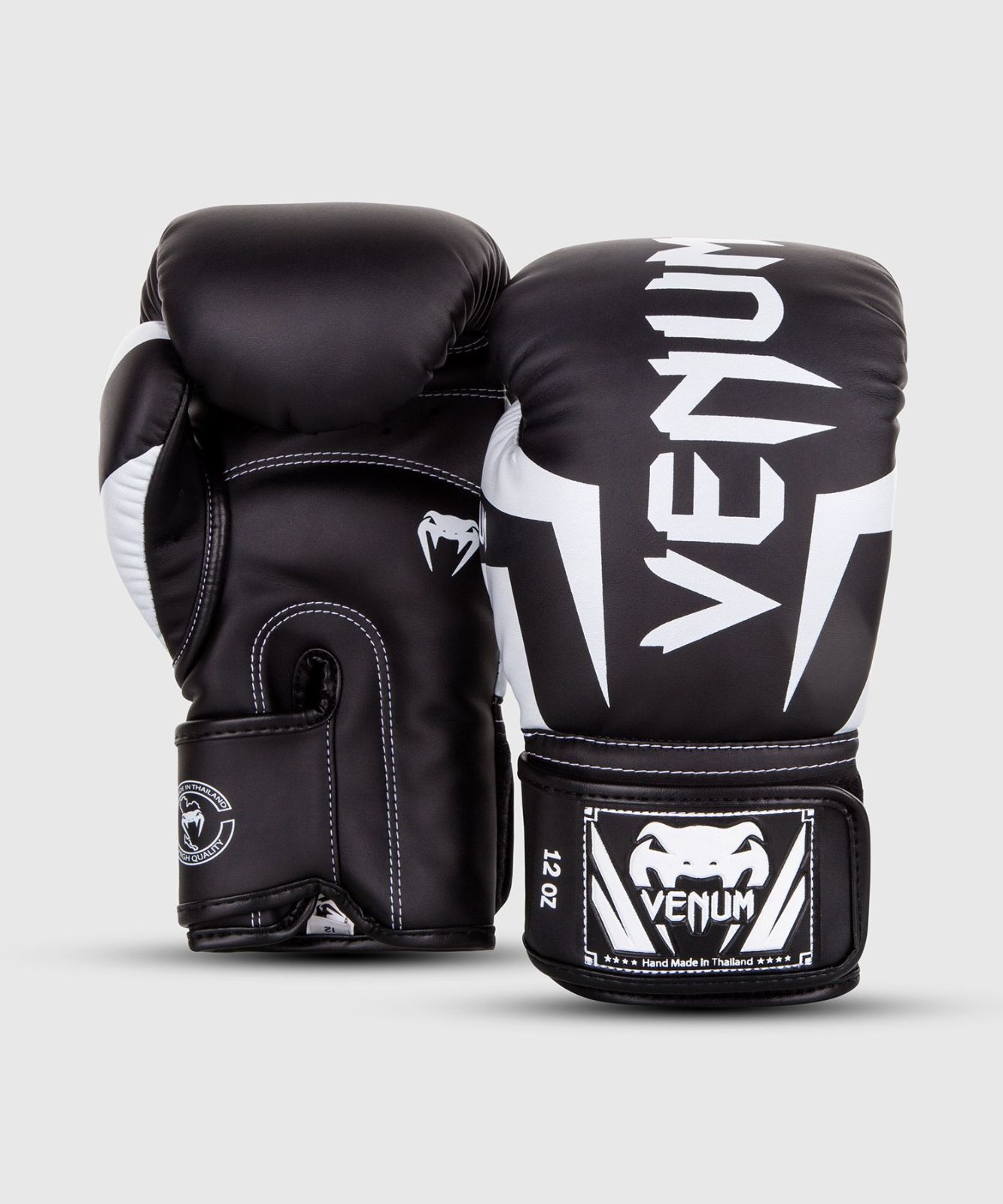 Venum Elite ボクシンググローブ ブラック × ホワイト Boxing Gloves ヴェヌム エリート Black White