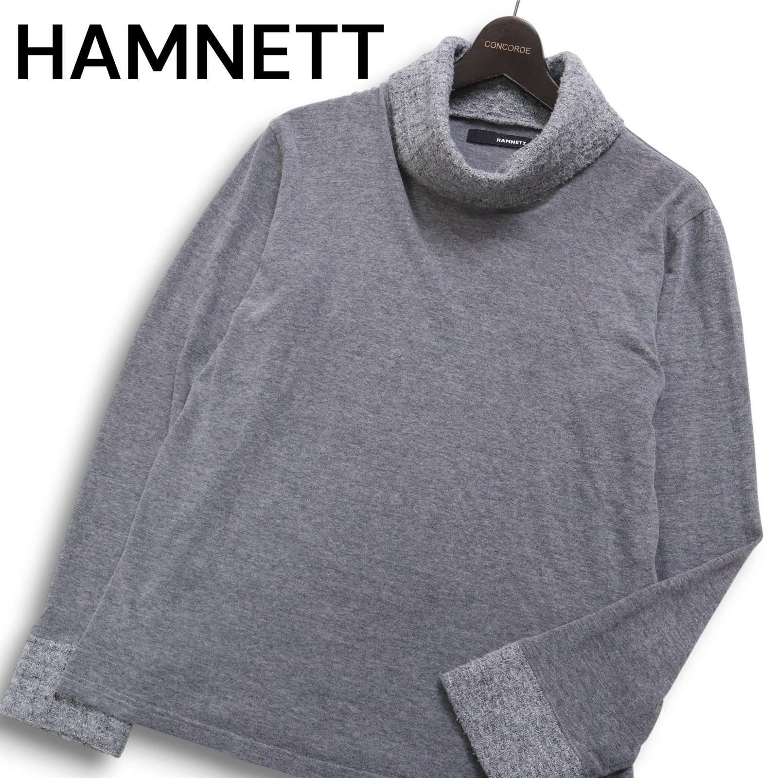 HAMNETT キャサリン ハムネット 秋冬 異素材切替☆ タートルネック