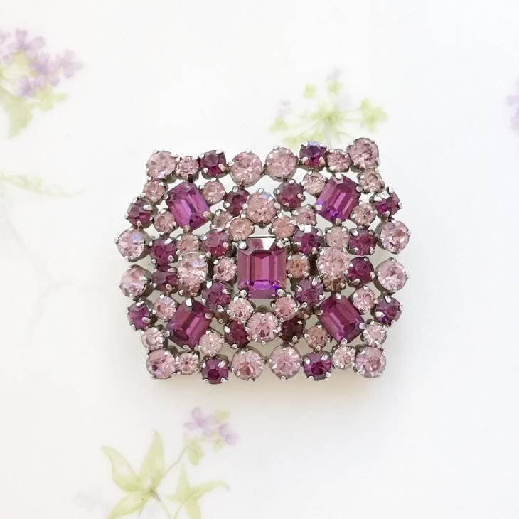 【美品】Dyson Laser ヘッド Slim Micro 1.5kg ヴィンテージ Unsigned Beauty シルバートーン パープルラインストーン