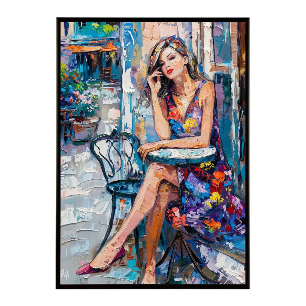 B2サイズ（約51x73cm）】【lm-poster-2830】【フレーム付き】カフェに