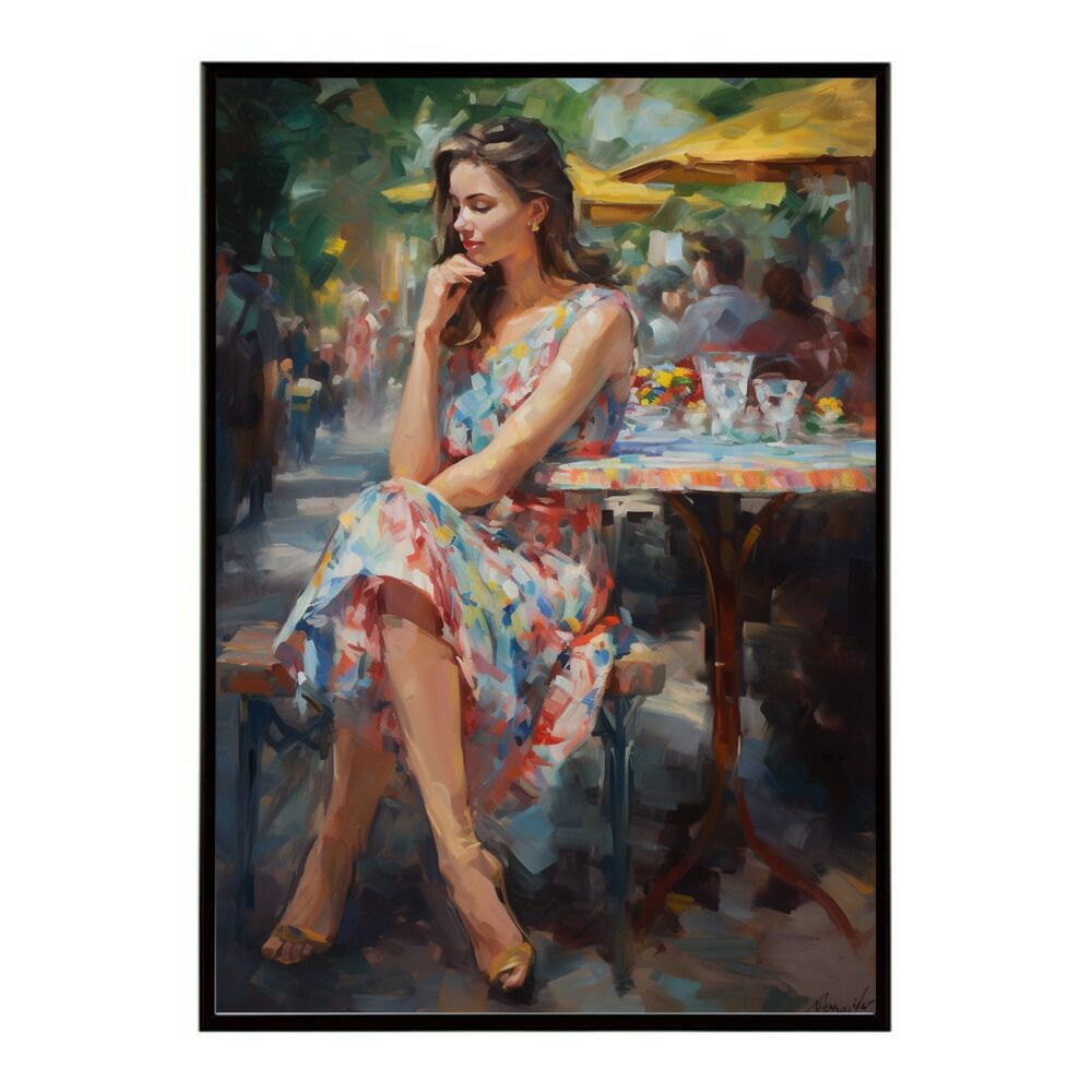 B3サイズ（約36x51cm）】【lm-poster-2652】【フレーム付き】カフェに