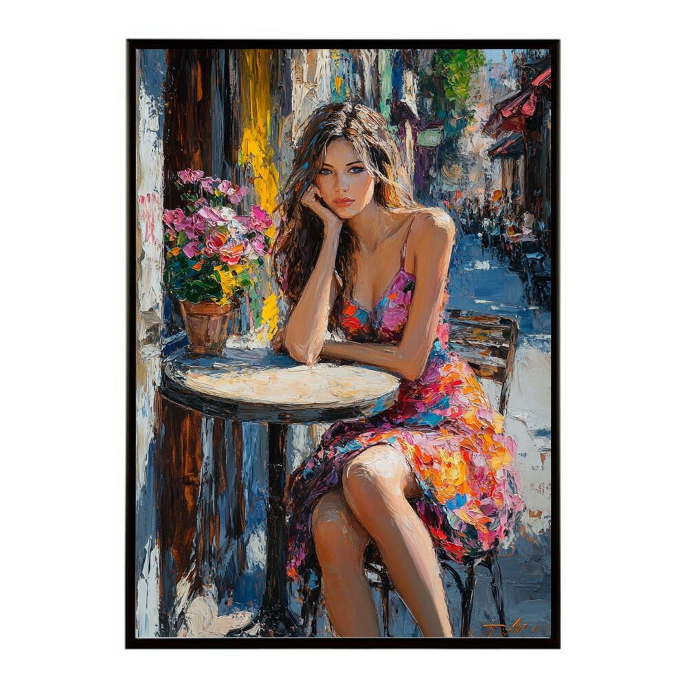 B2サイズ（約51x73cm）】【lm-poster-2654】【フレーム付き】カフェに