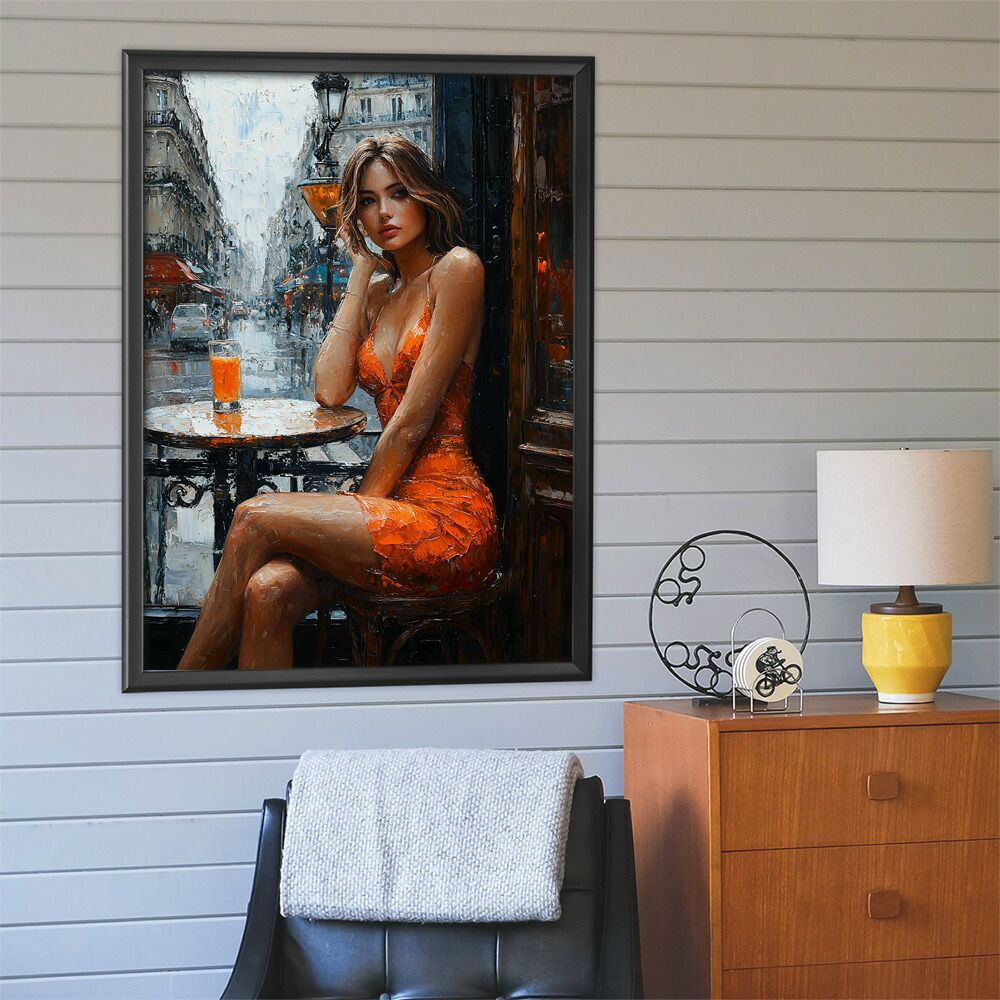 A1サイズ（約59x84cm）】【lm-poster-2658】【フレーム付き】カフェに