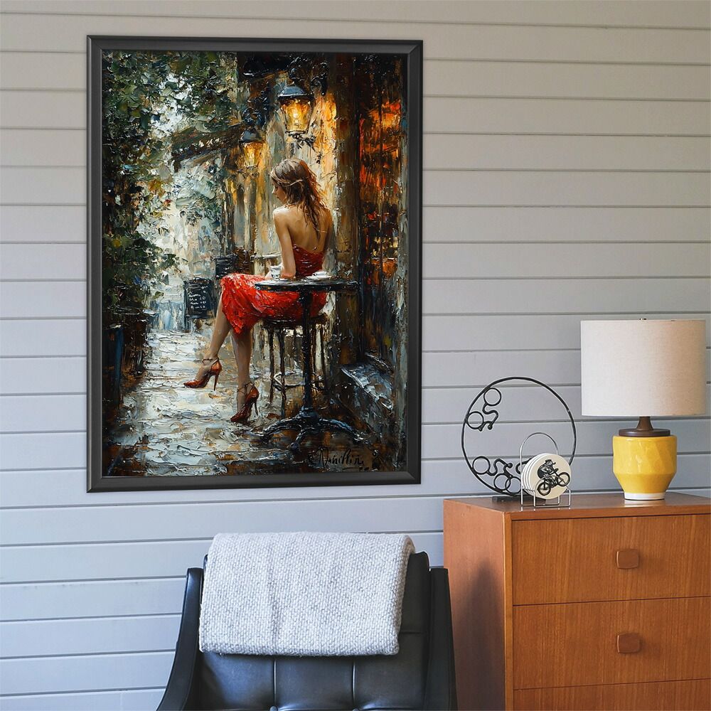 B2サイズ（約51x73cm）】【lm-poster-2659】【フレーム付き】カフェに