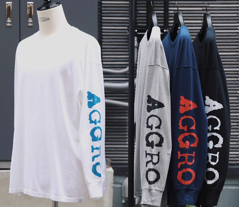 AGGRO LONG 長袖シャツ MRC-TEE-U 05