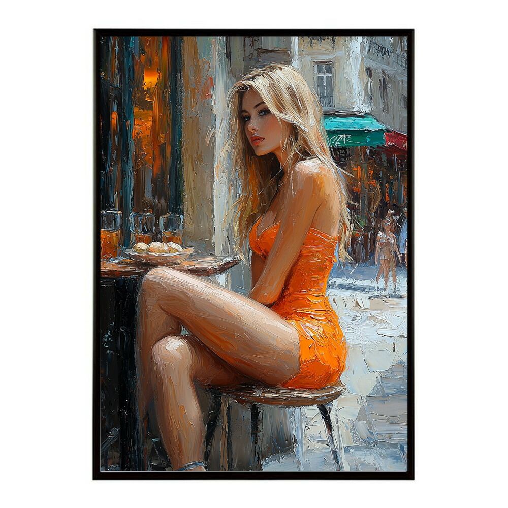 B2サイズ（約51x73cm）】【lm-poster-2668】【フレーム付き】カフェに