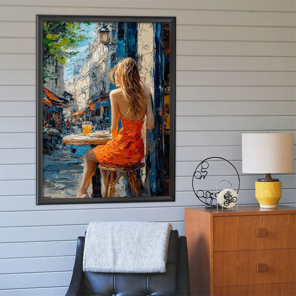 A1サイズ（約59x84cm）】【lm-poster-2671】【フレーム付き】カフェに