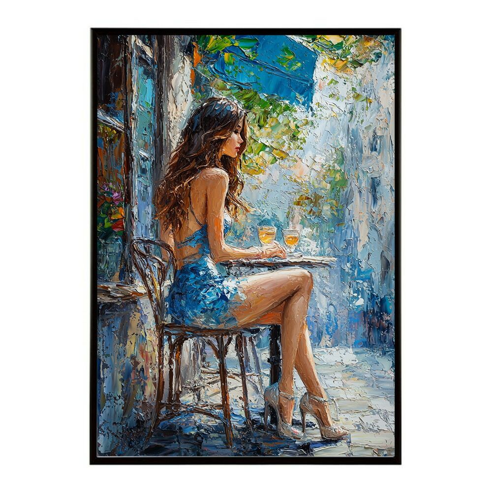 A1サイズ（約59x84cm）】【lm-poster-2675】【フレーム付き】カフェに