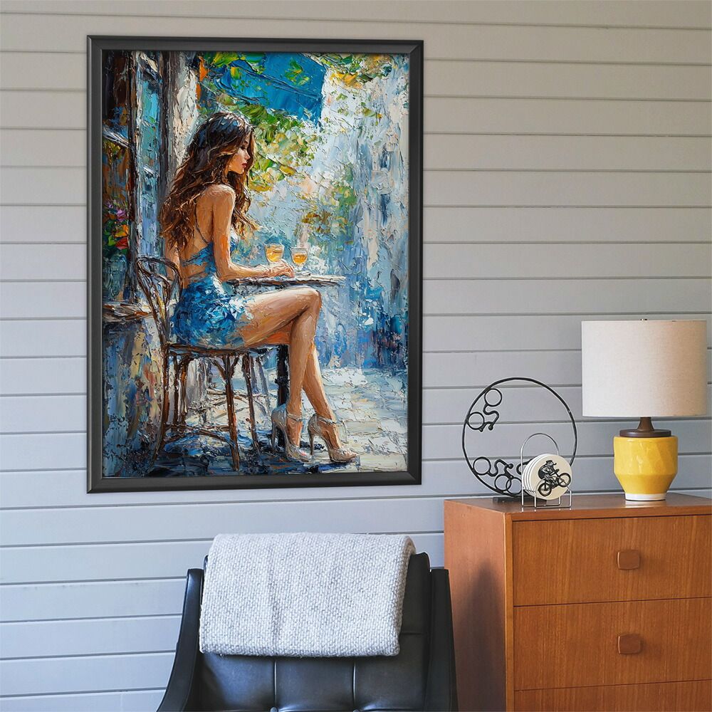 A1サイズ（約59x84cm）】【lm-poster-2675】【フレーム付き】カフェに