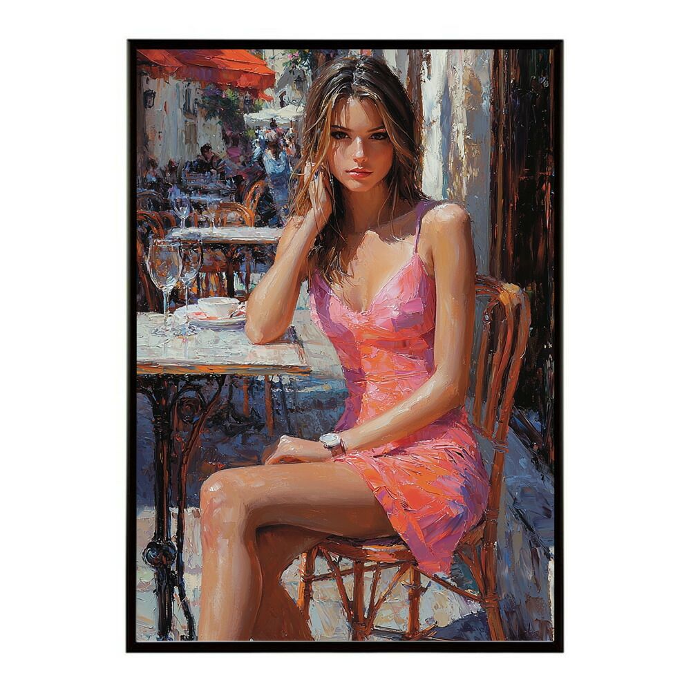 A1サイズ（約59x84cm）】【lm-poster-2677】【フレーム付き】カフェに