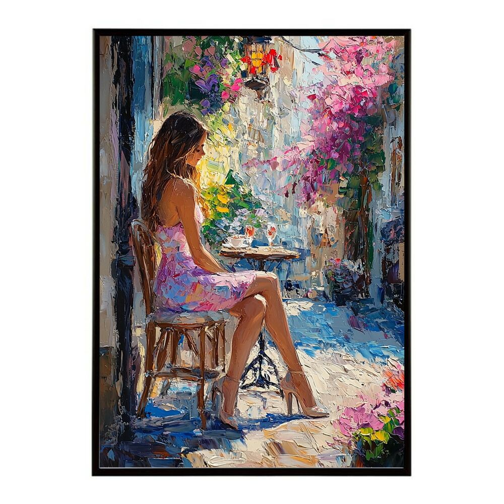 B2サイズ（約51x73cm）】【lm-poster-2679】【フレーム付き】カフェに