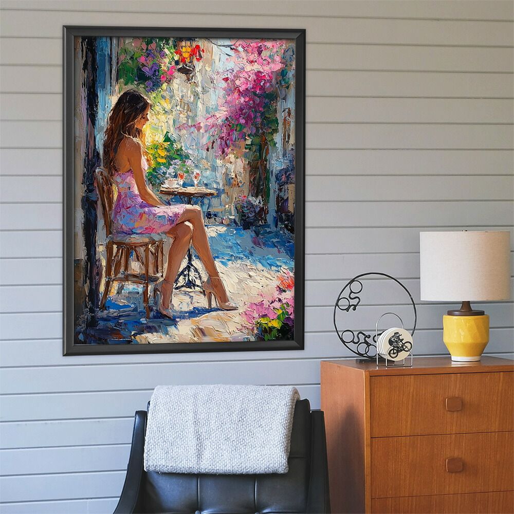 B2サイズ（約51x73cm）】【lm-poster-2679】【フレーム付き】カフェに