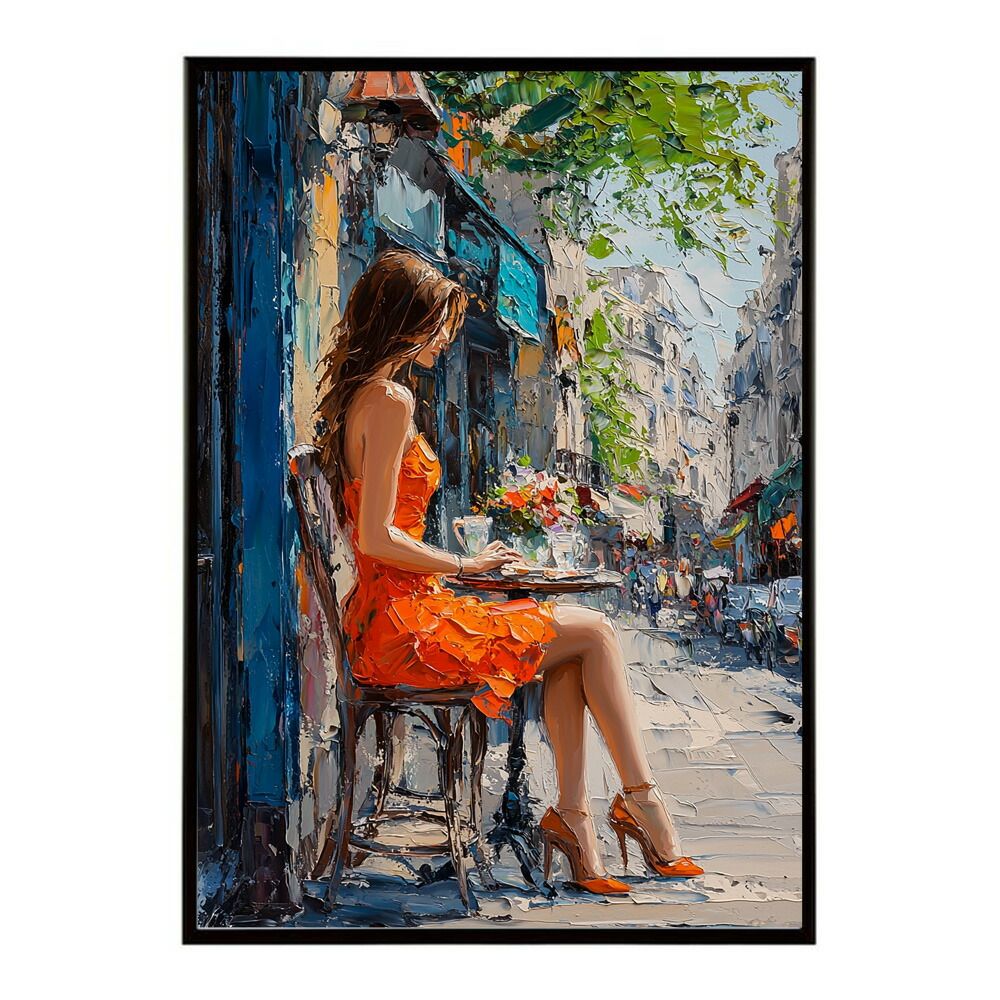 A1サイズ（約59x84cm）】【lm-poster-2686】【フレーム付き】カフェに
