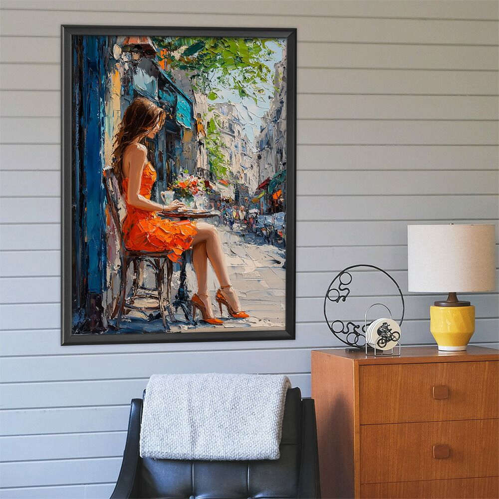 A1サイズ（約59x84cm）】【lm-poster-2686】【フレーム付き】カフェに