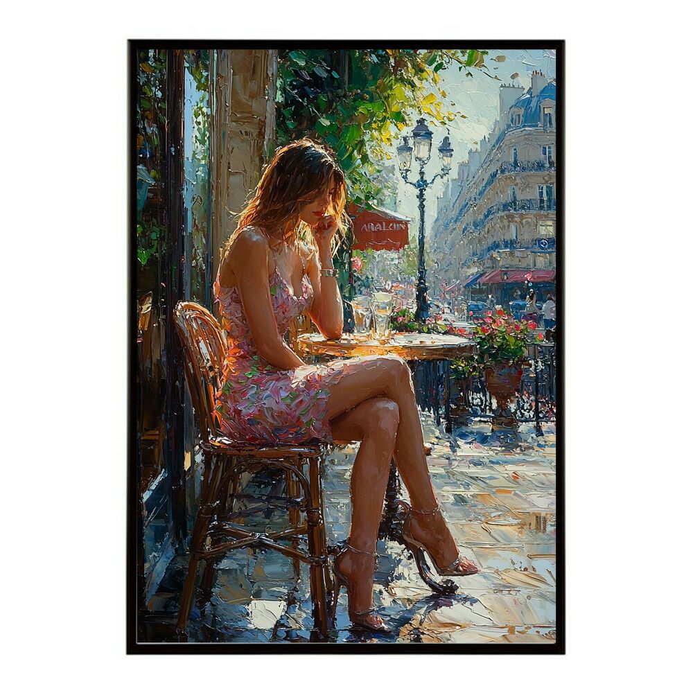 B2サイズ（約51x73cm）】【lm-poster-2696】【フレーム付き】カフェに