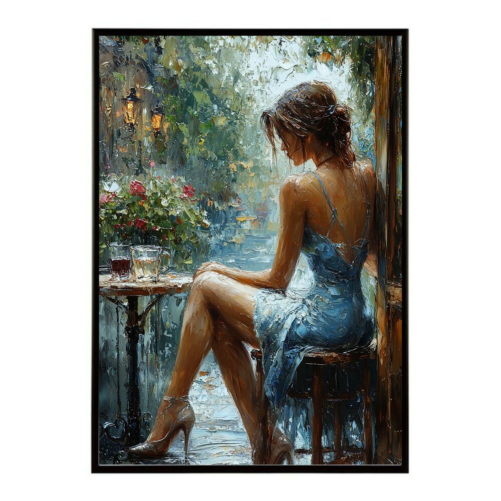 B2サイズ（約51x73cm）】【lm-poster-2703】【フレーム付き】カフェに