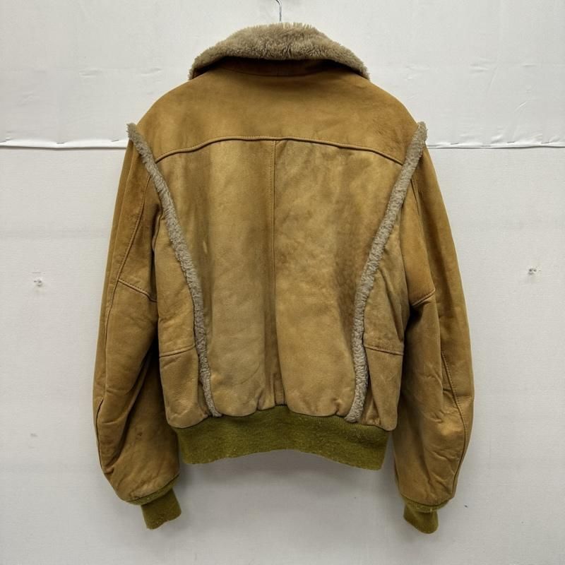 70sヴィンテージ　SCHOTT ショット　白タグ　パッチワーク　ムートンコート schott - Schott 70S 白タグ USA製 ムートンジャケットの通販 by