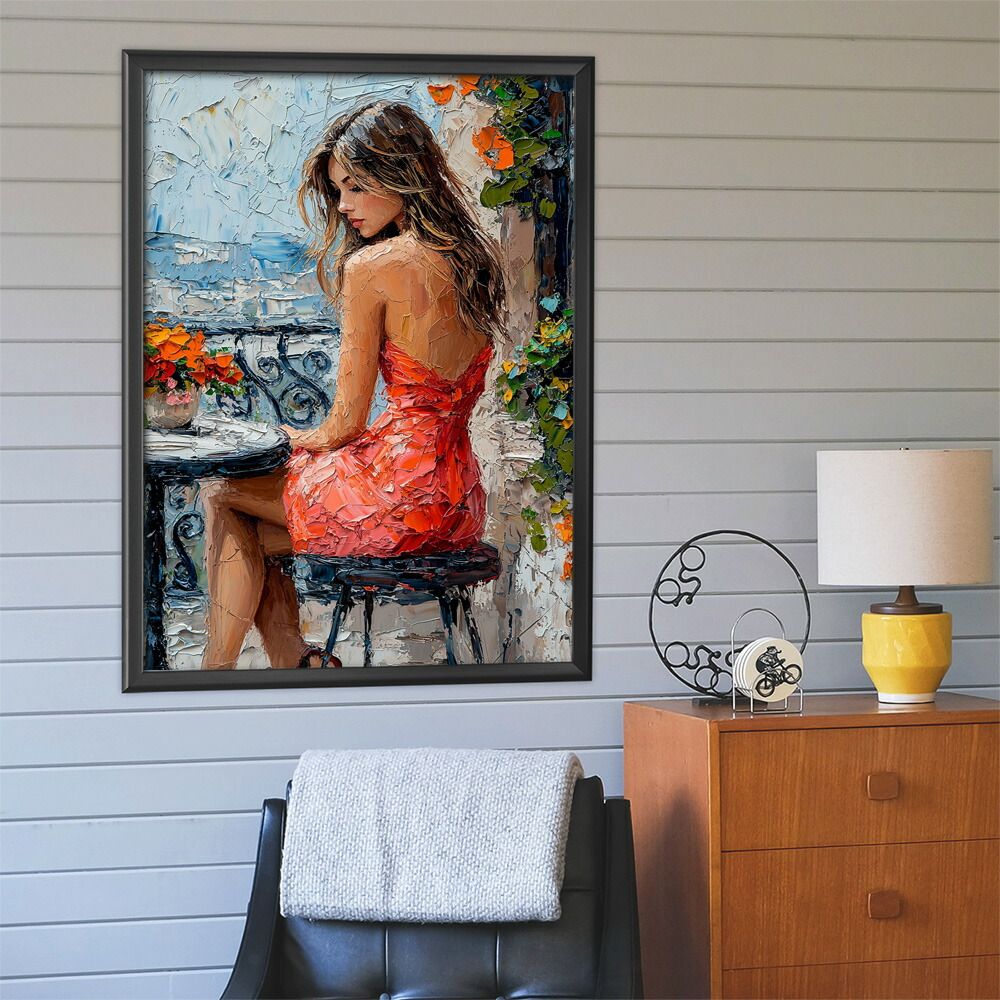 A1サイズ（約59x84cm）】【lm-poster-2714】【フレーム付き】カフェに