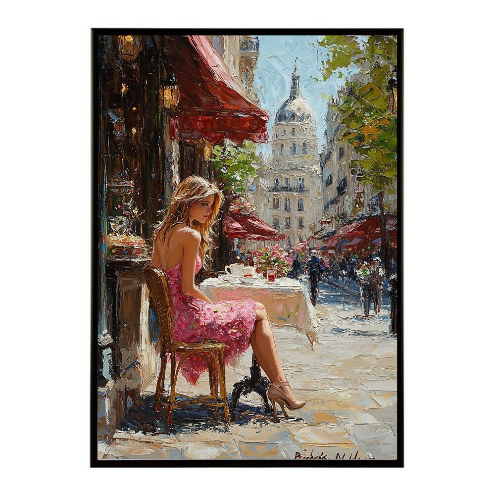 A2サイズ（約42x59cm）】【lm-poster-2723】【フレーム付き】カフェに