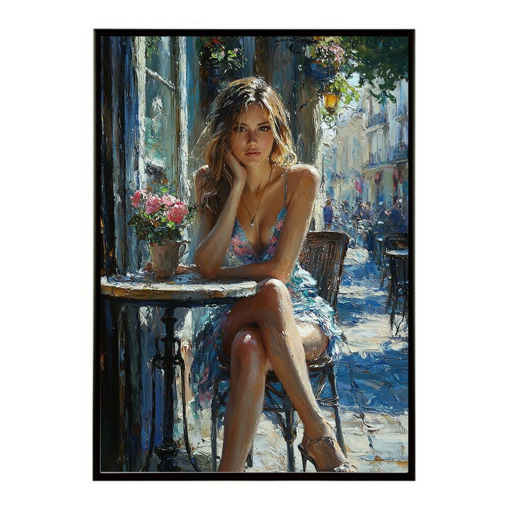 A1サイズ（約59x84cm）】【lm-poster-2725】【フレーム付き】カフェに