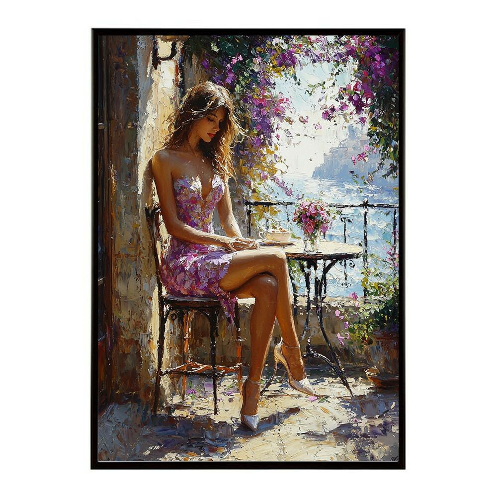 A1サイズ（約59x84cm）】【lm-poster-2728】【フレーム付き】カフェに