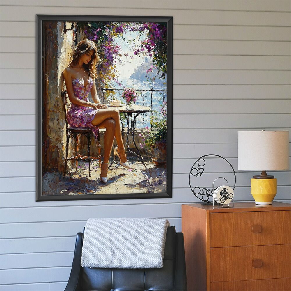 A1サイズ（約59x84cm）】【lm-poster-2728】【フレーム付き】カフェに