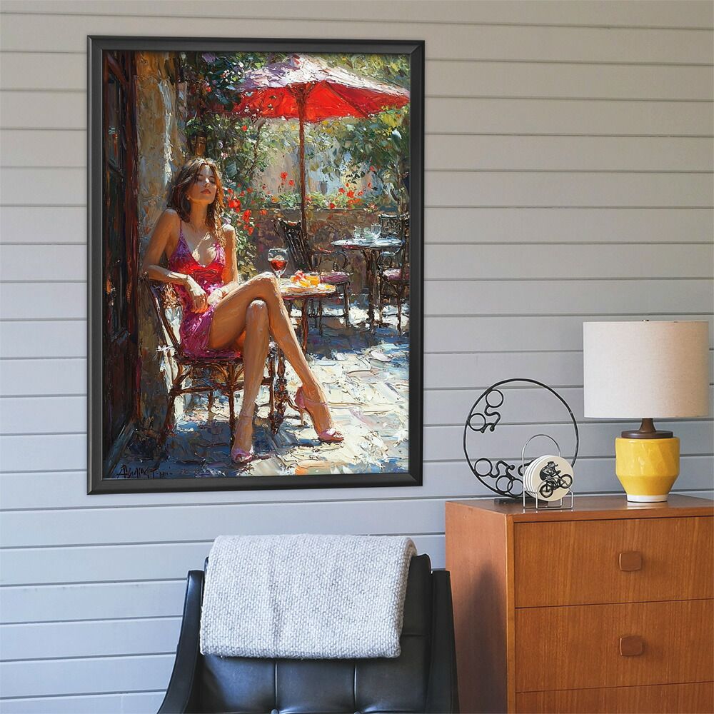 A1サイズ（約59x84cm）】【lm-poster-2729】【フレーム付き】カフェに