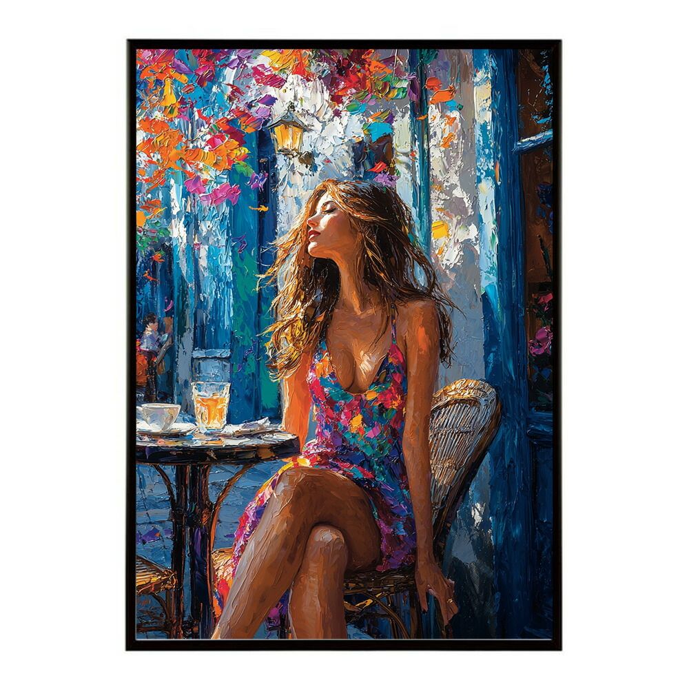 A1サイズ（約59x84cm）】【lm-poster-2732】【フレーム付き】カフェに