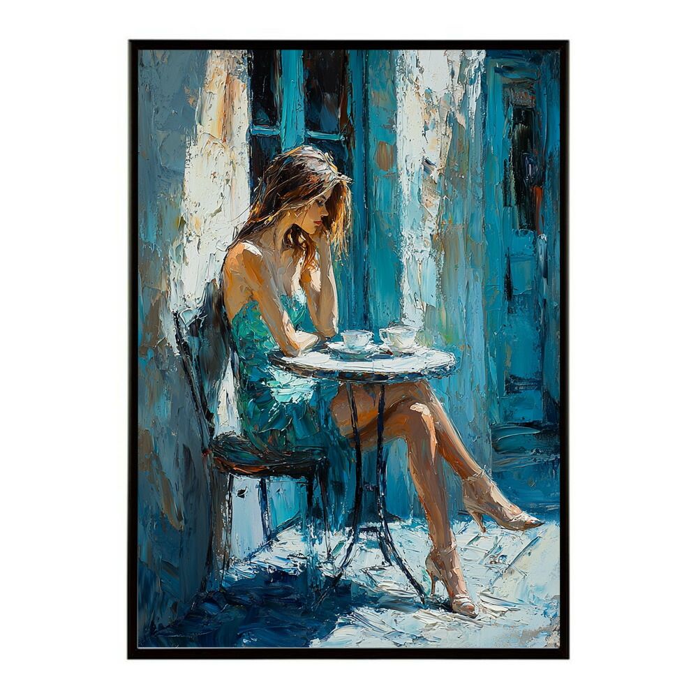 A2サイズ（約42x59cm）】【lm-poster-2733】【フレーム付き】カフェに