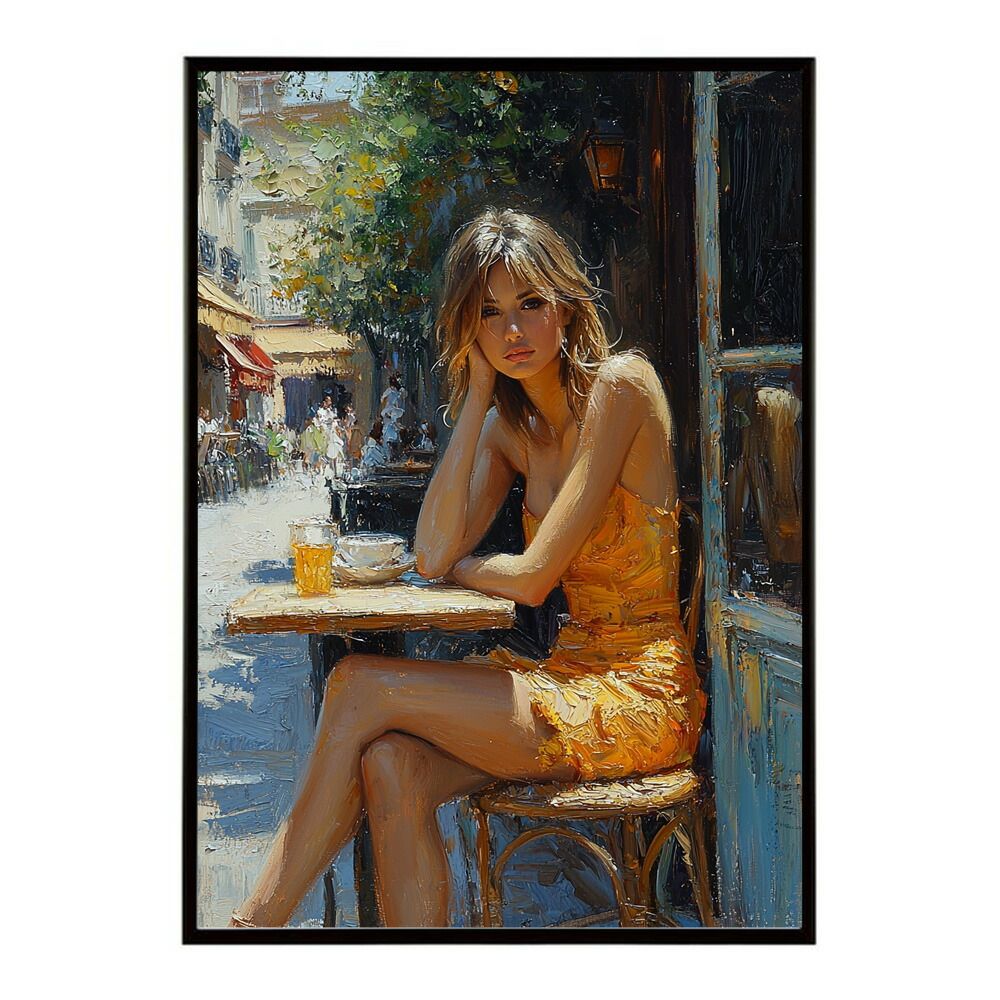 B2サイズ（約51x73cm）】【lm-poster-2838】【フレーム付き】カフェに