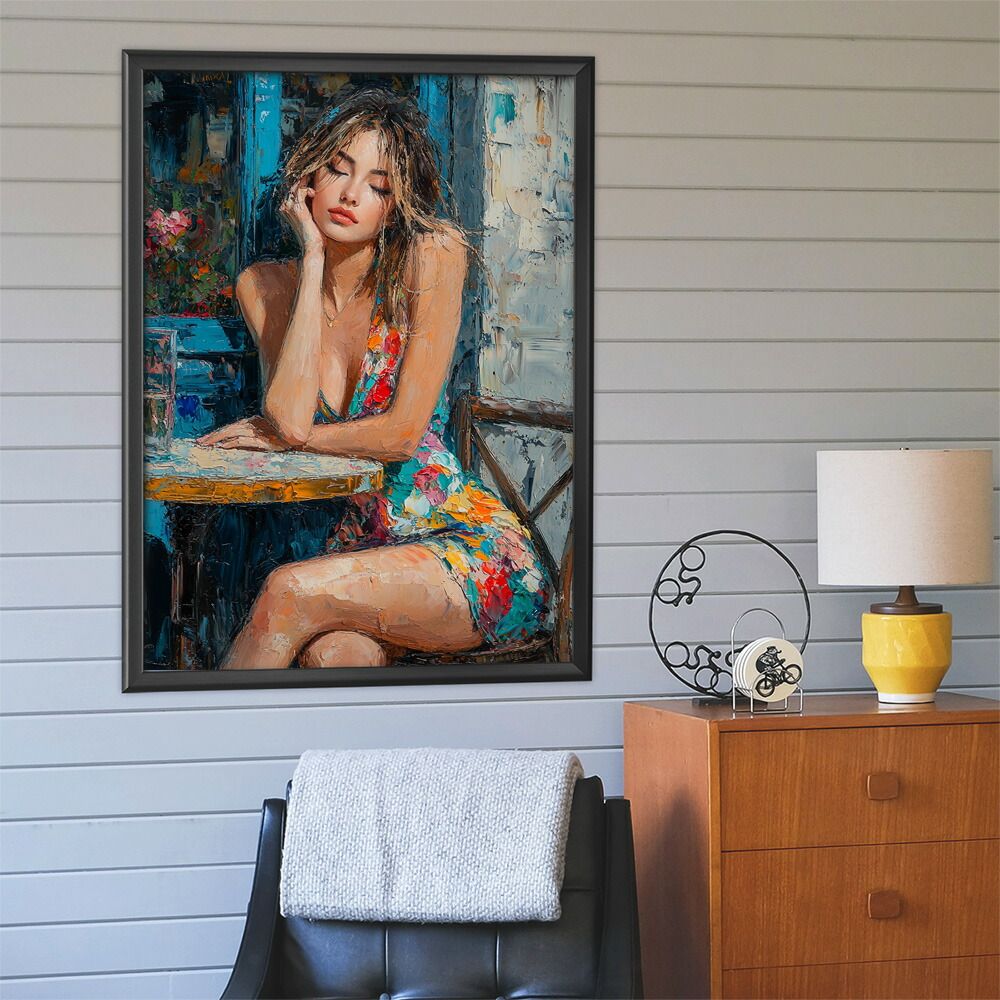 A2サイズ（約42x59cm）】【lm-poster-2740】【フレーム付き】カフェに