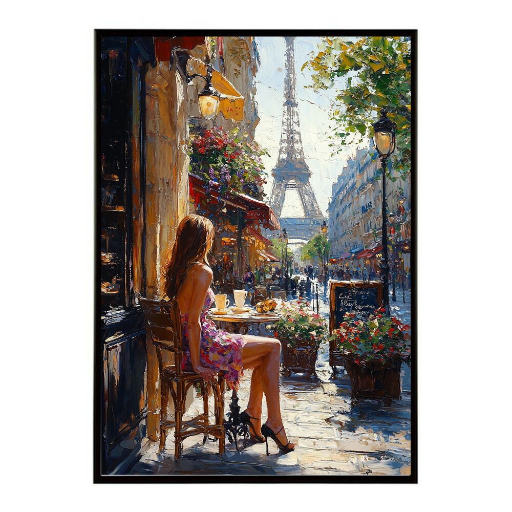 B2サイズ（約51x73cm）】【lm-poster-2830】【フレーム付き】カフェに