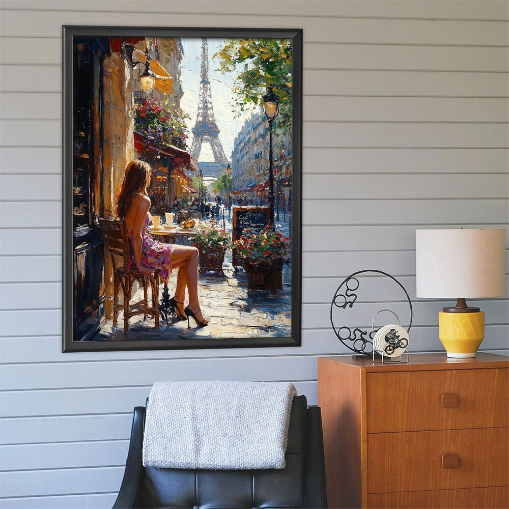 B2サイズ（約51x73cm）】【lm-poster-2830】【フレーム付き】カフェに