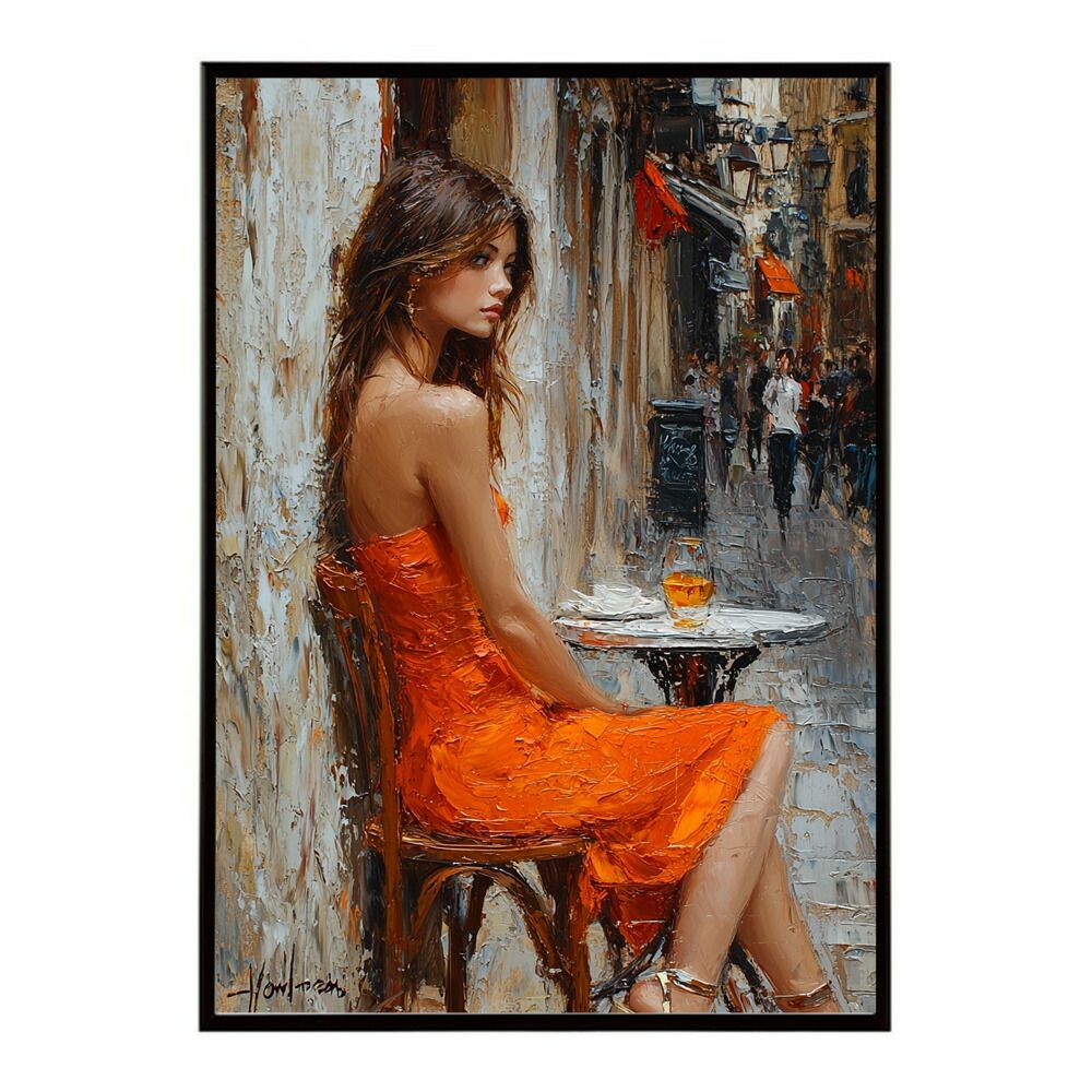 B2サイズ（約51x73cm）】【lm-poster-2830】【フレーム付き】カフェに