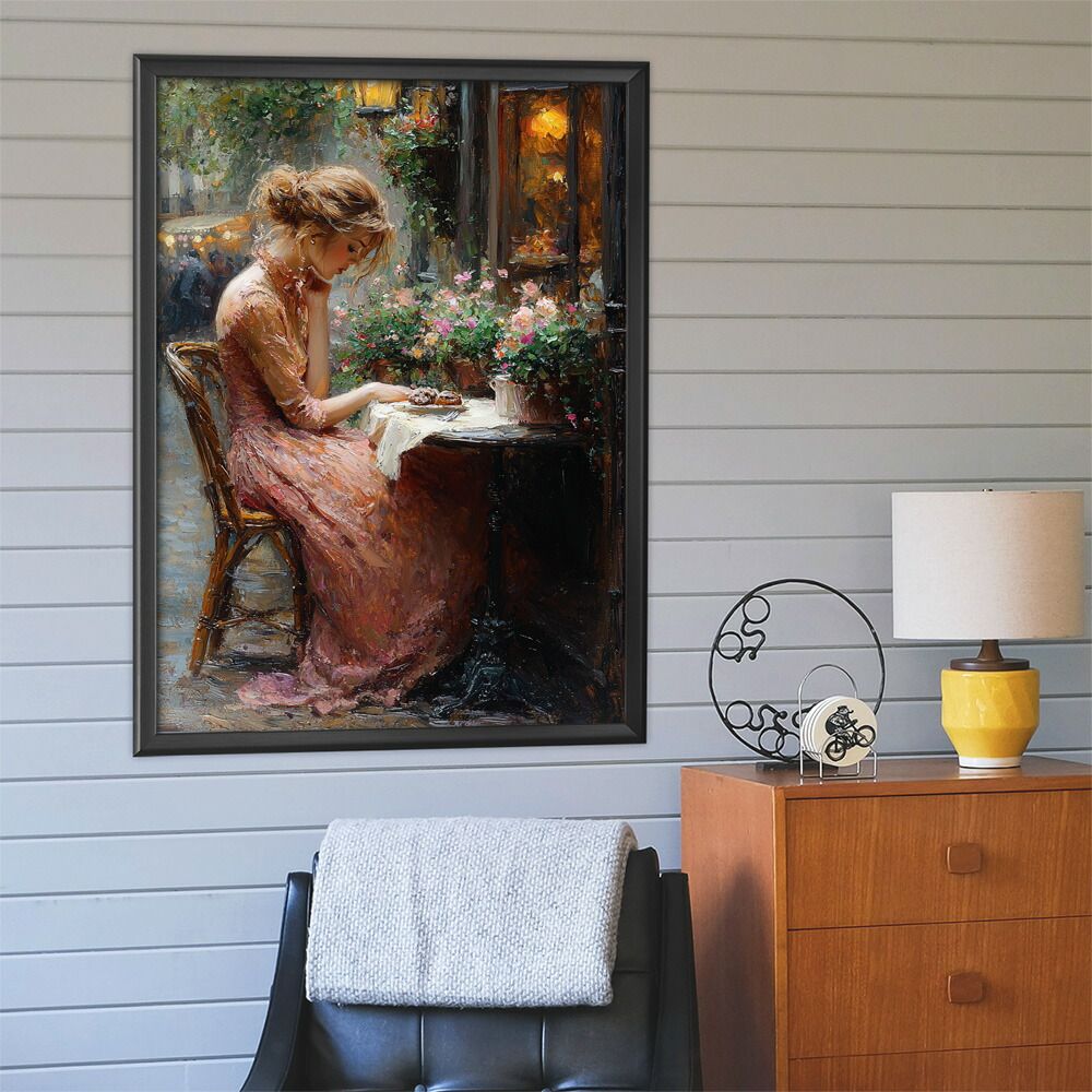 A1サイズ（約59x84cm）】【lm-poster-2751】【フレーム付き】カフェに