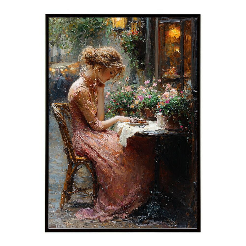 B2サイズ（約51x73cm）】【lm-poster-2751】【フレーム付き】カフェに