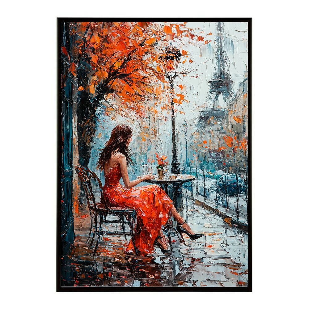 A1サイズ（約59x84cm）】【lm-poster-2675】【フレーム付き】カフェに