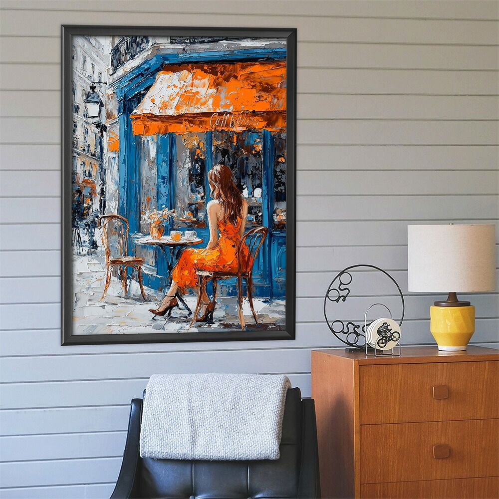 A1サイズ（約59x84cm）】【lm-poster-2756】【フレーム付き】カフェに