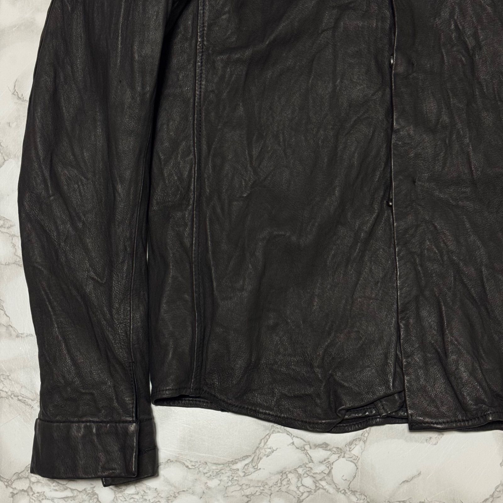 希少【S'exprimer セクスプリメ】レザージャケット ライダージャケット