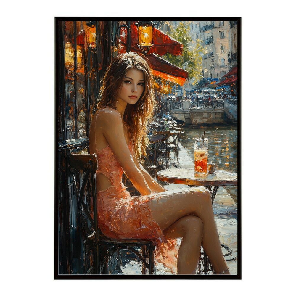 A2サイズ（約42x59cm）】【lm-poster-2759】【フレーム付き】カフェに