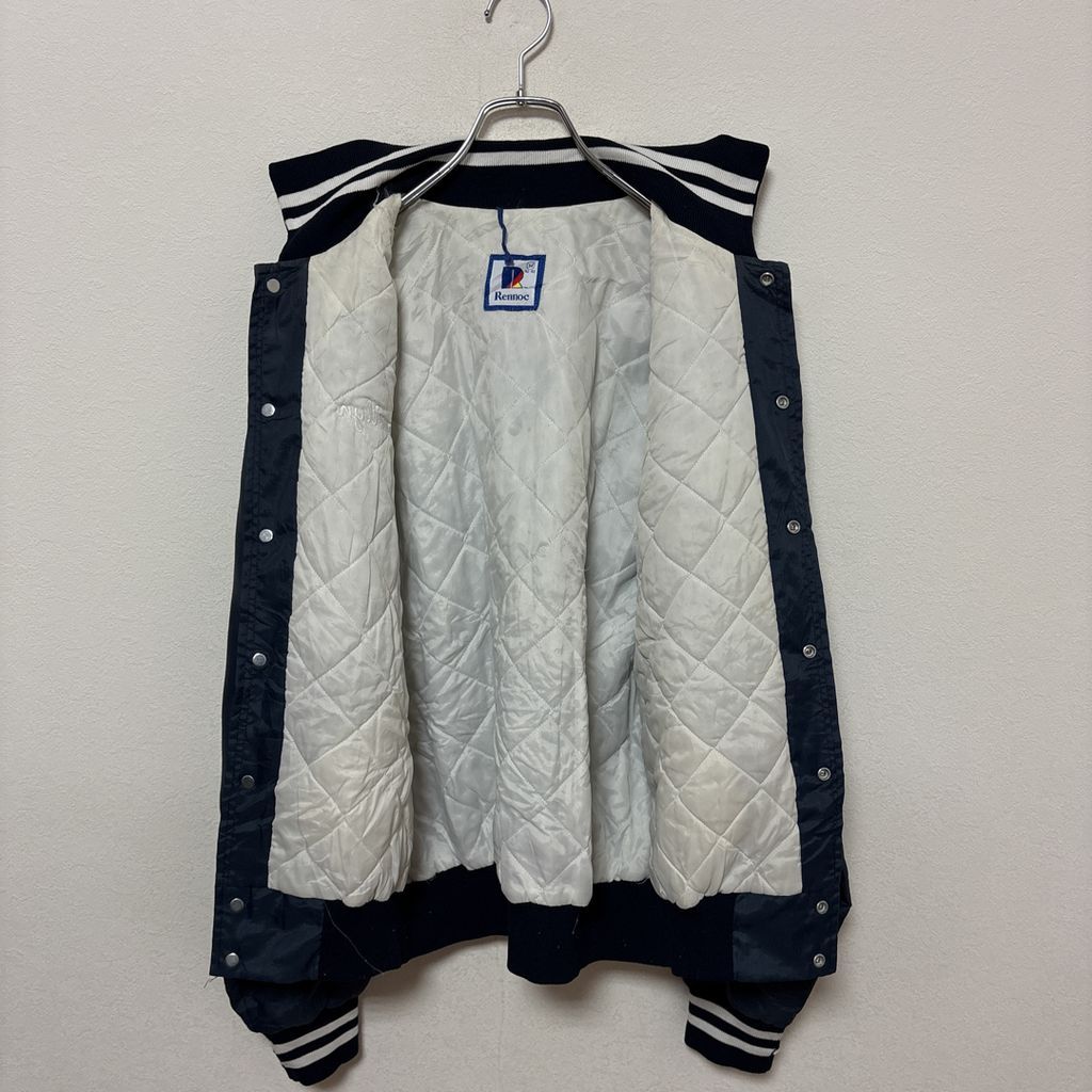 Rennoc】 80s USA製 チームロゴ ソフトボール 中綿キルティング