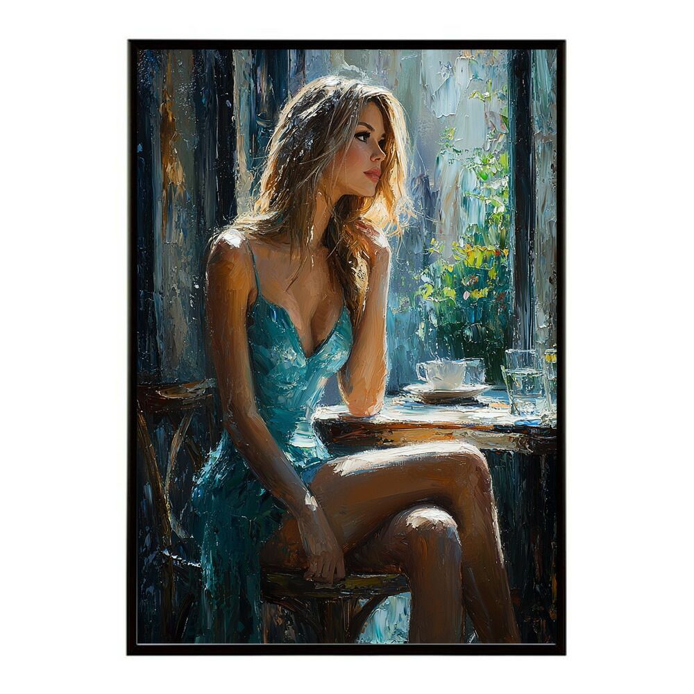 B2サイズ（約51x73cm）】【lm-poster-2696】【フレーム付き】カフェに